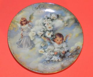 First Blossoms Of Spring By Sandra Kuck Always With You Calendar Plate April