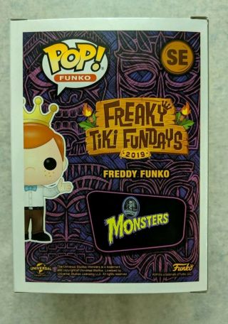 SDCC 2019 Freddy Funko As Frankenstein LE350 POP Freaky Tiki Funko Fundays 2019 3