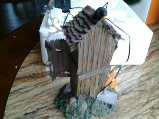 dept 56 halloween haunted outhouse 3