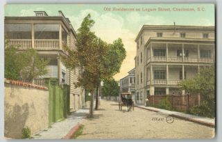 S.  C.  " Old Residence On Legare Street,  Charleston,  S.  C.  " Pm 1911