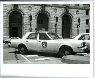 1960s Dodge California State Police Car In San Francisco,  Ca 8 " X10 " Photo Print