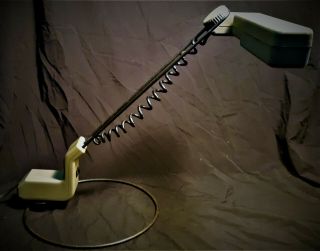 Vintage Adjustable Swivel Head Fluorescent Drafting Desk Lamp 60s Sonneman Rare