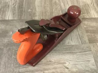 VINTAGE Stanley HANDYMAN WOOD PLANE MADE IN USA 9 1/2 LONG 2 3/8 WIDE 5