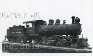 9dd830 2ndgen Rp 1910s/70s? Little River Railroad 4 - 6 - 2 Locomotive 110 Tn