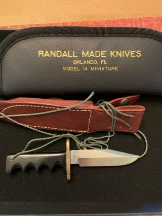 RANDALL KNIFES MINIATURE MODEL 14 RANDALL 488 4