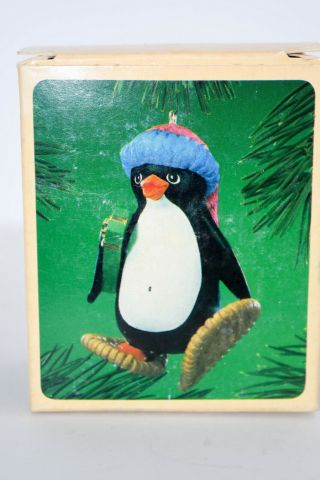 Hallmark: Snowshoe Penguin - 1984 - Classic Keepsake Ornament