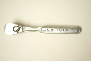 Vintage Craftsman 1/4 Inch Drive Ratchet 5 In Long V - Series Quality Usa Made