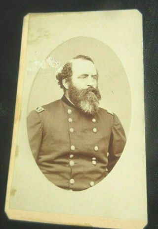 Cdv Of Civil War Maj General Romeyn Ayres.  2,  3,  5th Artillery,  2nd Div,  V Corp