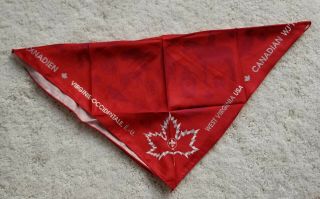 2019 World Scout Jamboree Neckerchief From The Canadian Contingent