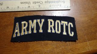 Vintage Army Rotc West Point Military Academy Patch Bx M 9