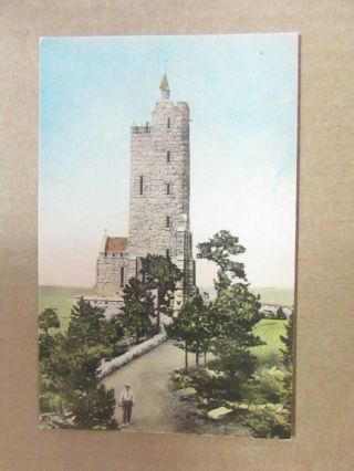 Handcolored Postcard.  Will Rogers Shrine Of The Sun On Cheyenne Mountain,  Co