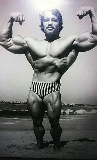 Arnold Schwarzenegger Vintage Gene Mozee Pristine