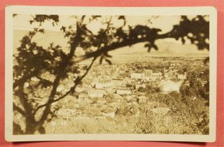 Dr Who Azo Real Photo Town View Ashland Oregon Or From Scenic Drive 51563