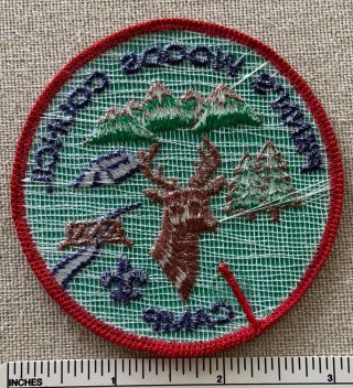 Vintage1970s PENN ' S WOODS COUNCIL Boy Scout Camping PATCH BSA Camp PA Buck Deer 2