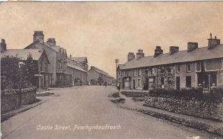 Penrhyndeudraeth - Castle Street 1923