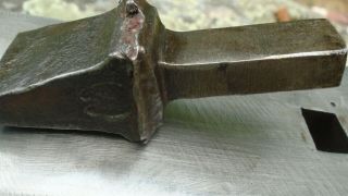 Vintage Blacksmith Anvil mirror face forge with Hardy tool JEWELRY store 3