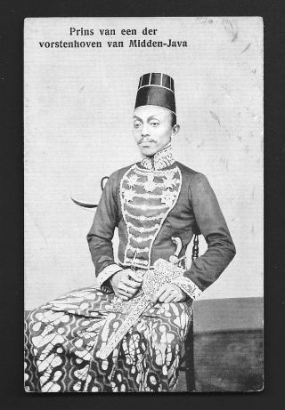 Pakoe Boewono Pakubuwono X Java Indonesia Ca 1910