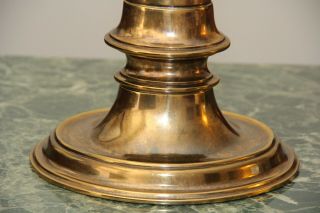 Mid Century Vintage Hollywood Regency Brass Table Lamp by Stiffel 4