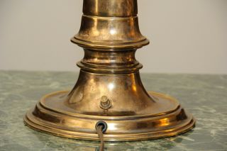 Mid Century Vintage Hollywood Regency Brass Table Lamp by Stiffel 5