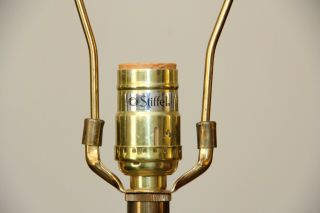 Mid Century Vintage Hollywood Regency Brass Table Lamp by Stiffel 8