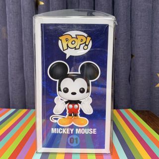 SDCC D23 2011 Disney Metallic Mickey Mouse Funko POP Exclusive 4