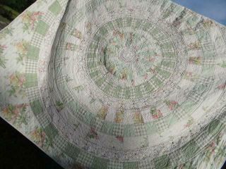 AMISH COUNTRY LANE APPLIQUE LACE DREAM FLIGHT CIRCLE OF LIFE SAGE ROSE OLD QUILT 4