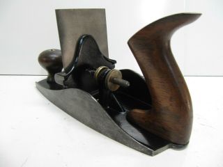 EARLY STANLEY No.  112 SCRAPER PLANE - 98 RESTORED JAPANNING - GREAT ROSEWOOD 4