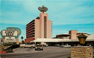 Las Vegas Nv Desert Inn Hotel/casino Entrance/marquee Chrome P/c