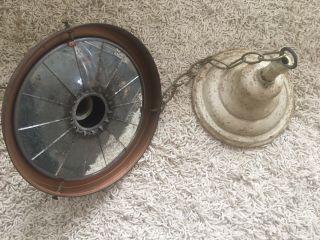 antique mirror shade - frink reflector - antique light mirrored shade wheeler 2