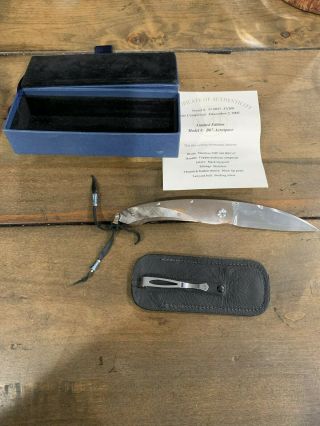 William Henry Fine Knives B07 - Aerospace Limited Edition
