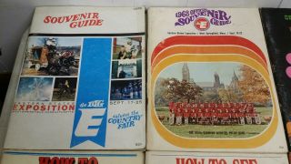 15 Vintage Big E Eastern States Exposition Official Souvenir Guides,  1966 - 1989 2