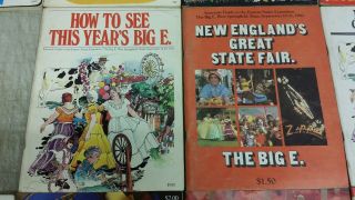 15 Vintage Big E Eastern States Exposition Official Souvenir Guides,  1966 - 1989 5