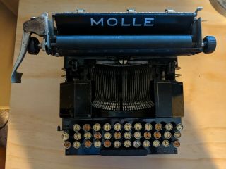 Antique Molle Typewriter 5