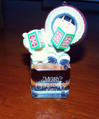Hallmark 1980 Frosty Friends 1st in Series A Cool Yule Ornament Christmas 2