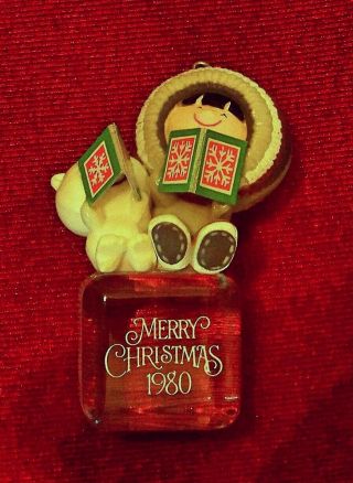 Hallmark 1980 Frosty Friends 1st in Series A Cool Yule Ornament Christmas 3