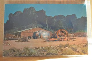 1965 Mining Camp Restaurant In Superstition Mountains Apache Trail Arizona Pc