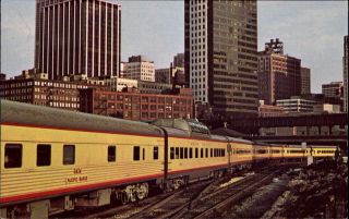 Milwaukee Road 103 Train Last Run Union Pacific Railroad Chicago Il 1970s