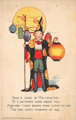 M1433 Samuel Schmucker Halloween Postcard