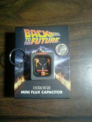 Back to the Future Mini Flux Capacitor Keychain,  Spare Battery & Circuit Board 4