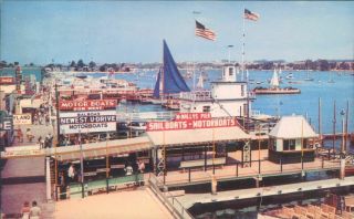 Newport Harbor,  Ca.  1950 