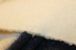Vintage Striped Hudson Bay 4 Point Wool Blanket,  86 x 72 4