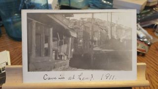 1911 Lead,  South Dakota Cave In Mining Disaster Rppc Real Photo Post Card