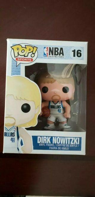 Dirk Nowitzki Funko Pop 16.  Nba Dallas Mavericks