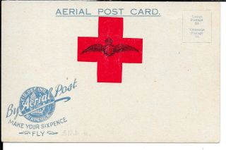 Australia Aerial Red Cross Postcard