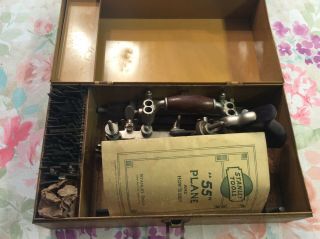 Stanley 55 Plane - Complete,  Box,  Instructions 2
