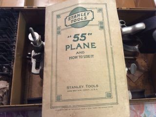 Stanley 55 Plane - Complete,  Box,  Instructions 3