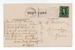 Federal Prison LEAVENWORTH Kansas U.  S.  A.  1907 Webb - Freyschlog Postcard 2