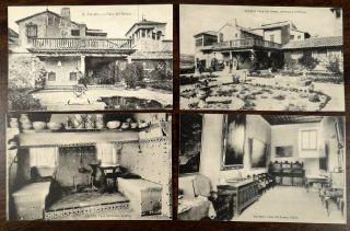 Casa Del Greco Toledo Spain 4 Postcards Ca.  1910 - 1920