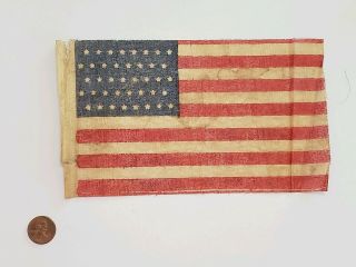 Extremely Rare 40 Star American Flag Parade Size Only Made For 6 Days In 1889