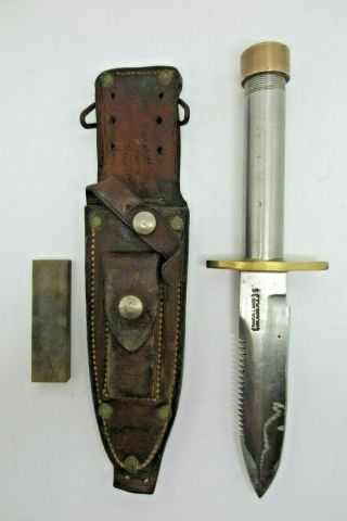 Randall Made Model 18 Survival Knife With Sheath